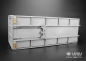 Preview: RC Lesu 1:14 Abfallcontainer für Lesu 8x8 Abroller